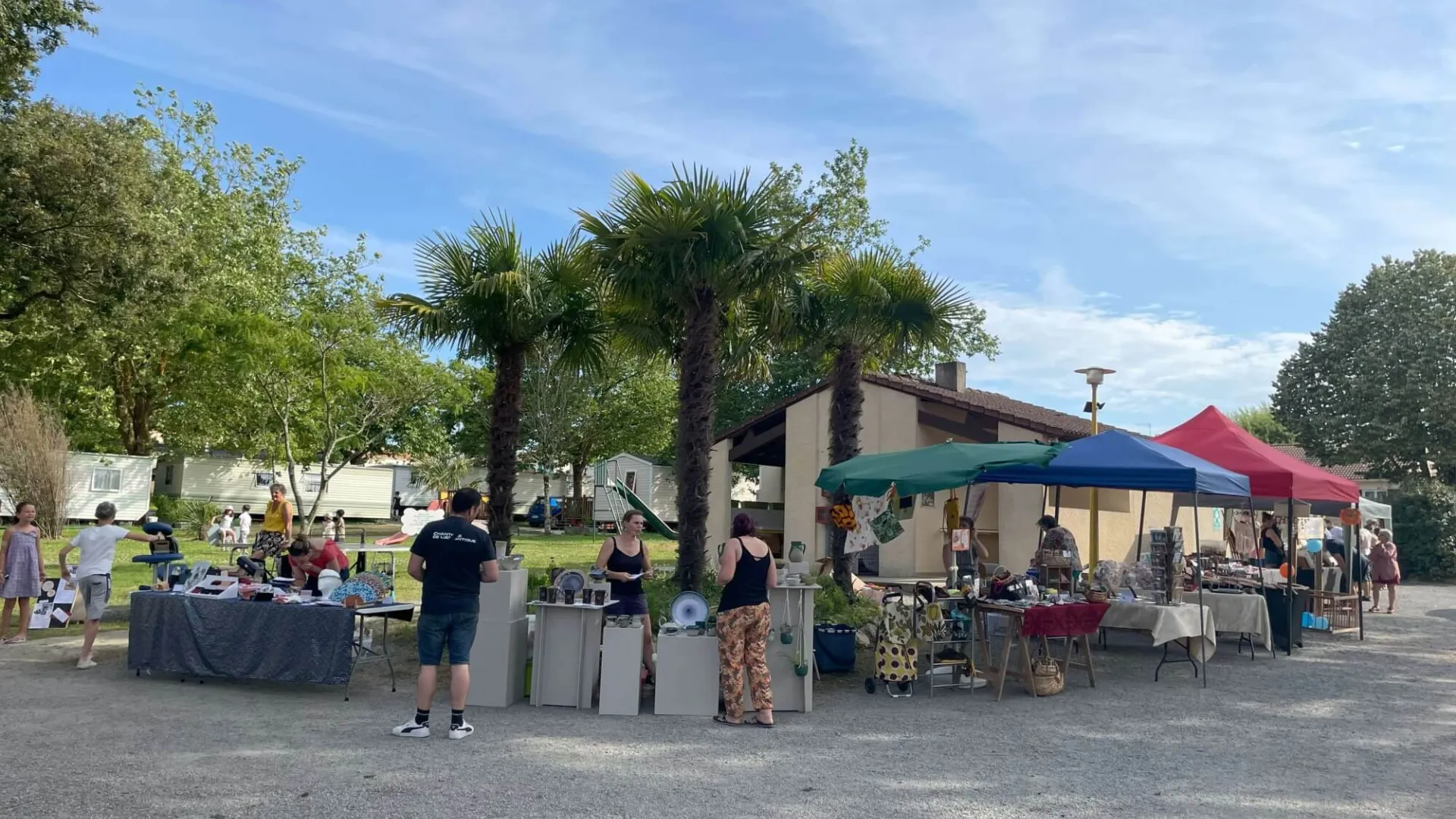 Marche? des artisants camping du grand fay