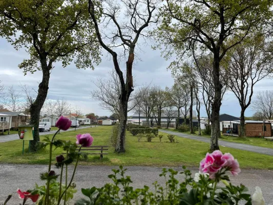 emplacements nus pour campeurs Camping du grand fay