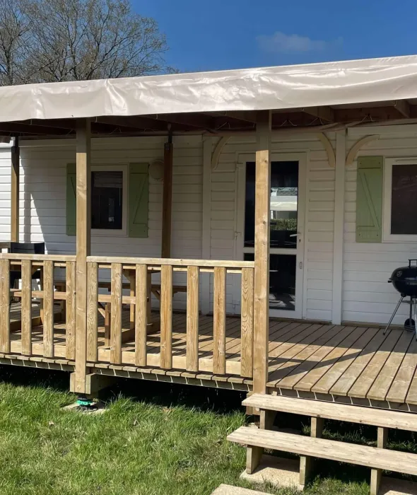 2-bedroom mobile home for 4 people