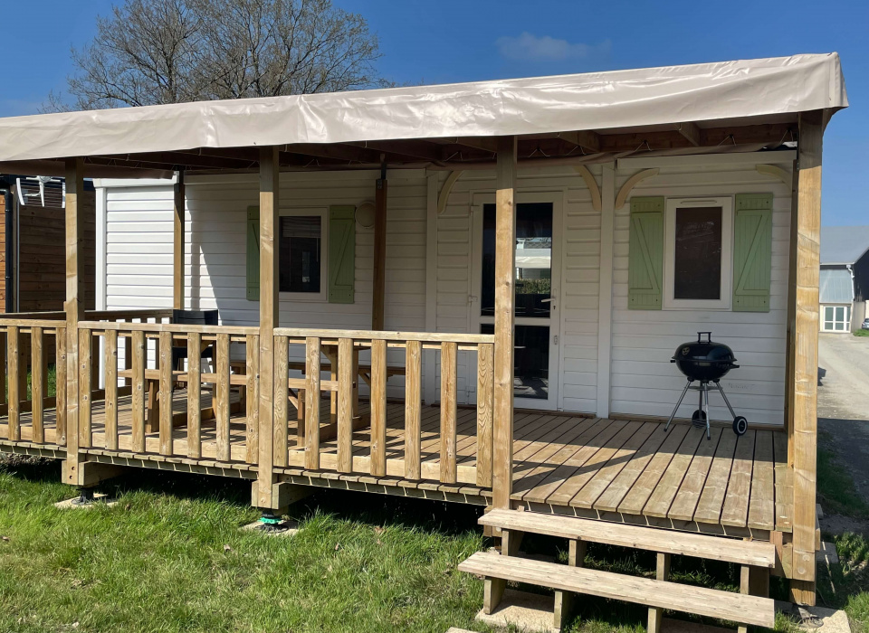 MOBIL-HOME 2 CHAMBRES CAMPING DU GRAND FAY 44