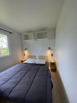 chambre parent mobil-home 3 chambres camping du grand fay