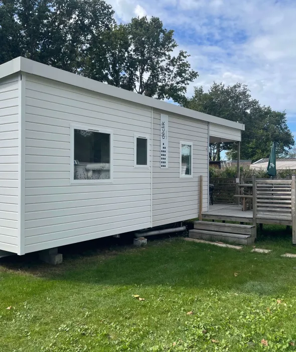 Mobil-home 3 chambres compact 6 personnes