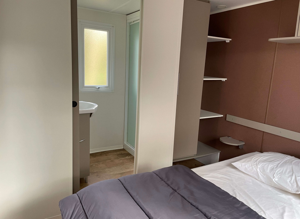 chambre mobil-home 1 chambre camping du grand fay