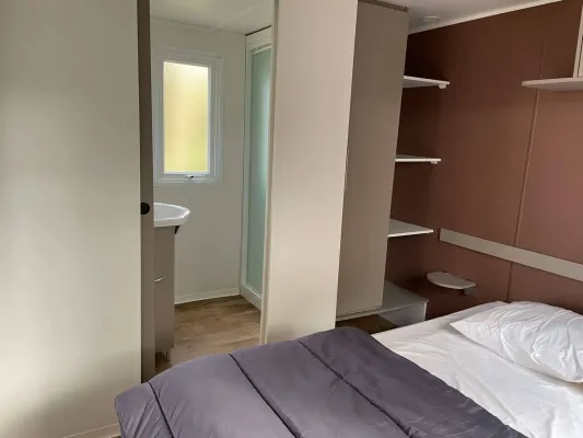 chambre mobil-home 1 chambre camping du grand fay